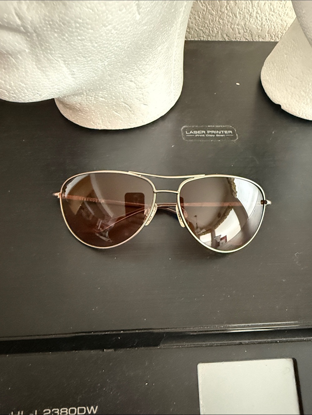 Serengeti Napoli 7041 Aviator Sunglasses glass lens